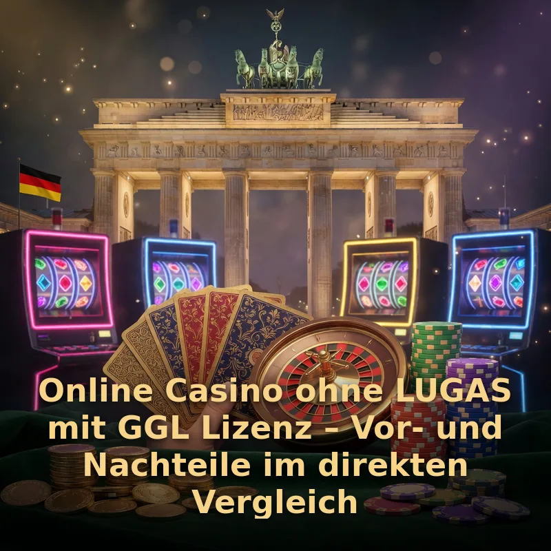 Online Casino ohne LUGAS mit GGL Lizenz – Vor- und Nachteile im direkten Vergleich
