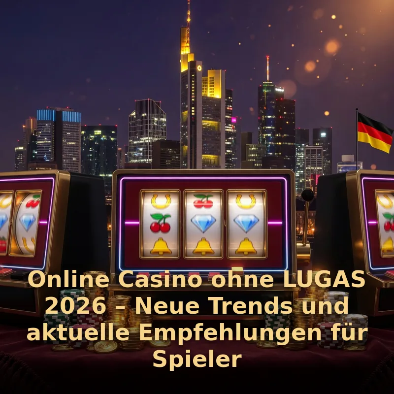 Online Casino ohne LUGAS 2026 – Neue Trends und aktuelle Empfehlungen für Spieler